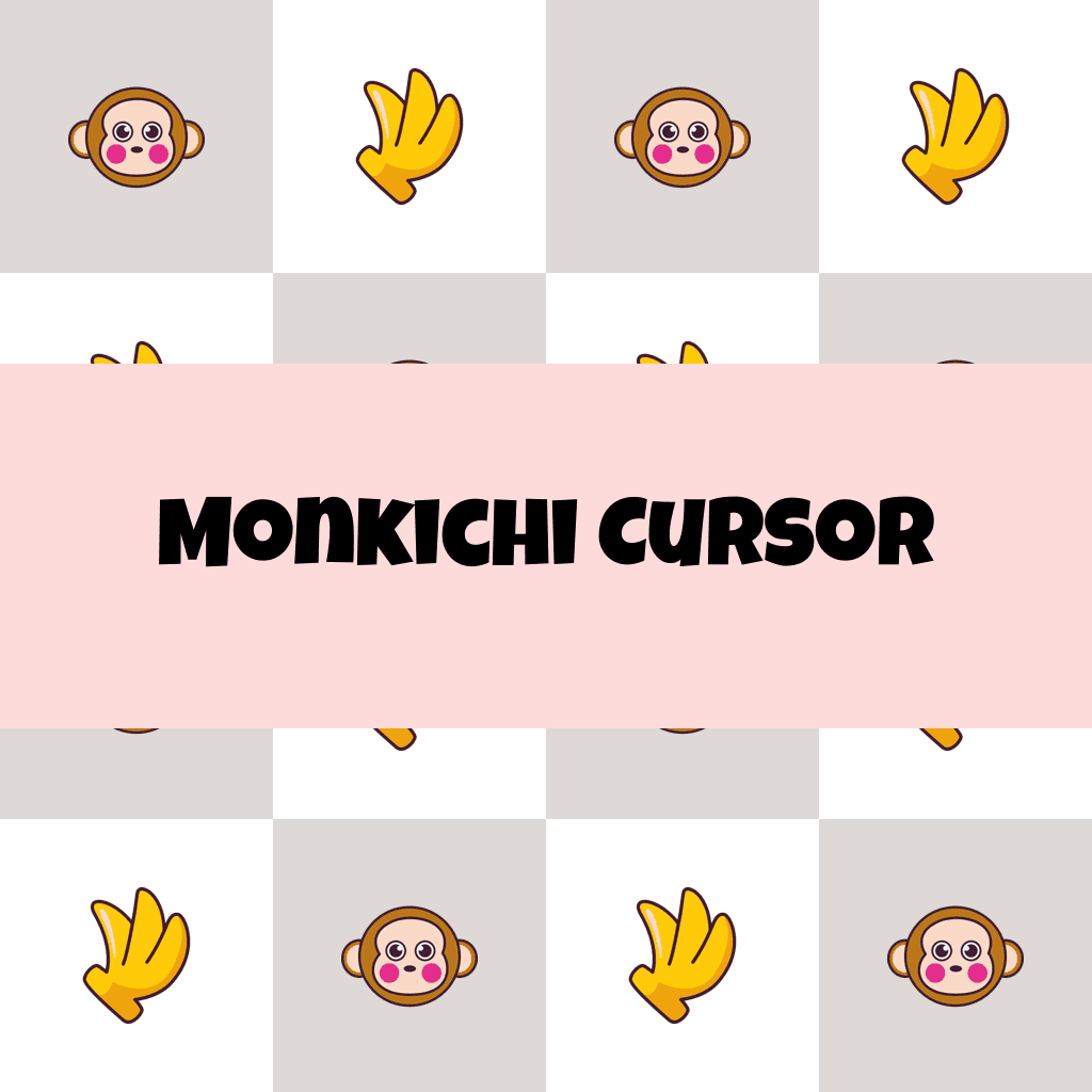 Preview Monkichi cursor custom cursor pack