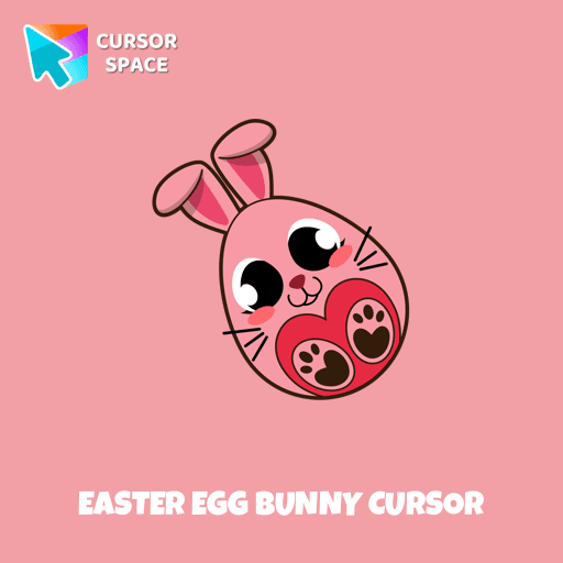Easter Egg Bunny cursor